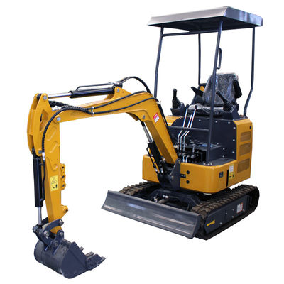 Βάθος ανασκαφής 2200mm Μίνι ελκυστήρας 2 τόνων Crawler Digger Micro Excavator