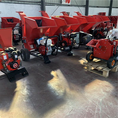 220/380v Ηλεκτρική τάση Diesel PTO Drum Wood Chipper Shredder Machines