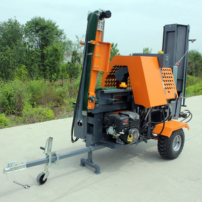 15HP κινητήρας βενζίνης κινητικός επεξεργαστής ξύλου για τη διάσπαση ξύλου