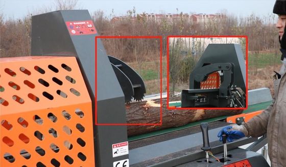Επεξεργαστής ξύλου 30 τόνων Μηχανή διάσπασης ξύλου για βαριά εργασία