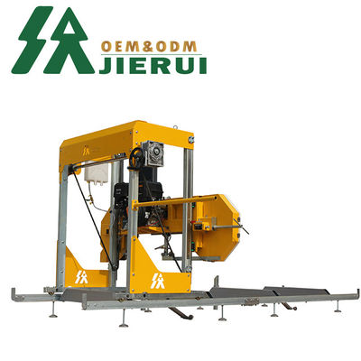 5.9*2.2*.22m Log Band Saw Mini Portable Second Hand Wood Cutting Machine για την Ουγκάντα