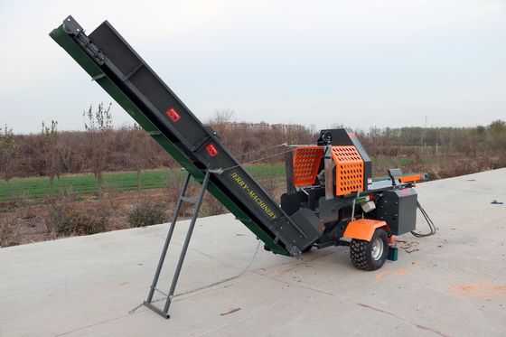Ενίσχυρος Χωριστής ξυλείας 18hp Βενζίνη 4 6 8 Way Log Splitter