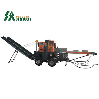 Επεξεργαστής ξυλείας Super 30 Ton Log Splitter με χωρητικότητα 1050 KG και κινητήρα βενζίνης