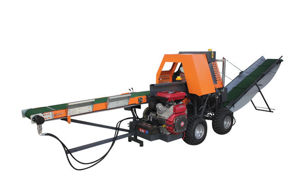Επεξεργαστής ξυλείας Super 30 Ton Log Splitter με χωρητικότητα 1050 KG και κινητήρα βενζίνης